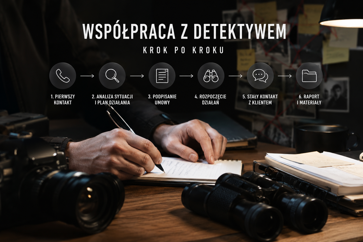 Read more about the article Jak wygląda współpraca z prywatnym detektywem krok po kroku?